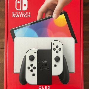 Nintendo Switch OLED Model w/ White Joy-Con Gaming Console NEW